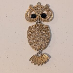 Vintage Sarah Coventry "Nite-Owl" Pendant